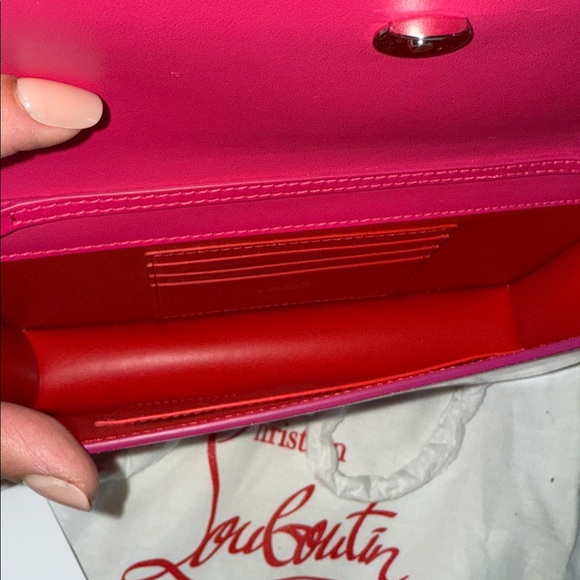 Christian Louboutin LOUBI54 Patent Perle in PinUp/Silver - Picture 9 of 16